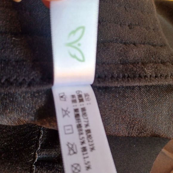 Bustier Padded Pushup Black 7 Hook & Eye Back Closure Bralette Size 34C US - Picture 10 of 11